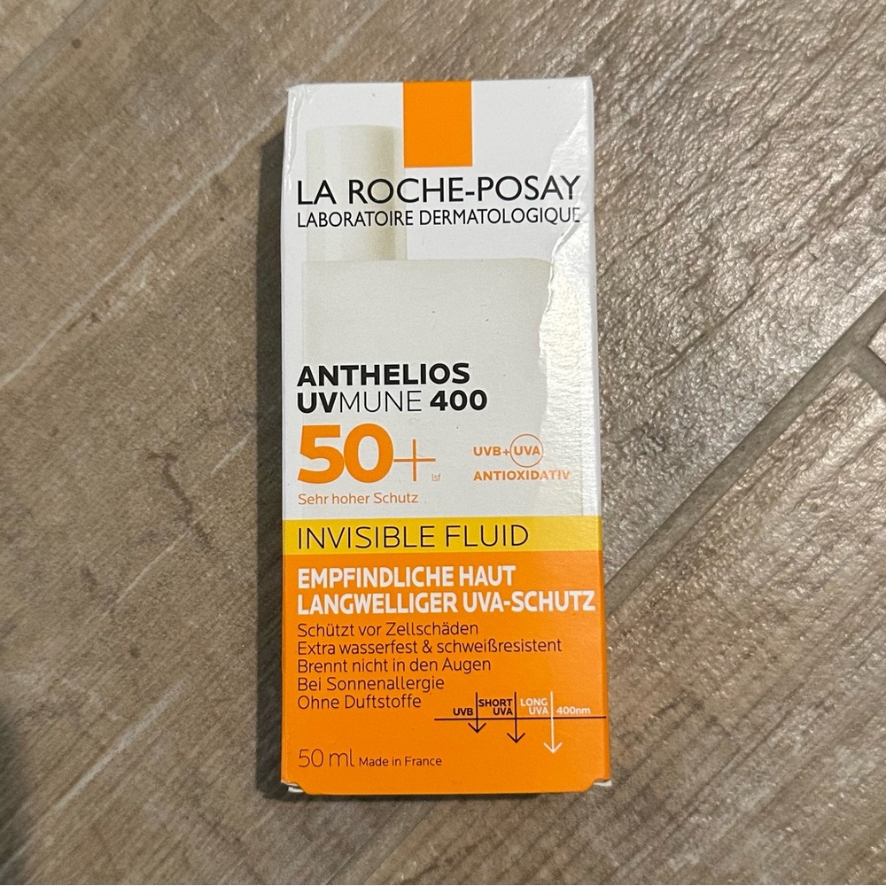 La Roche-Posay Anthelios Invisible Fluid SPF 50+ UVMune 400 New Purchased Europe